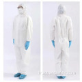 Robe d&#39;isolation de protection jetable imperméable médicale Ce FDA
